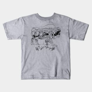 Roaming Buffalo Kids T-Shirt